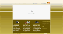 Desktop Screenshot of embassy-travels.com